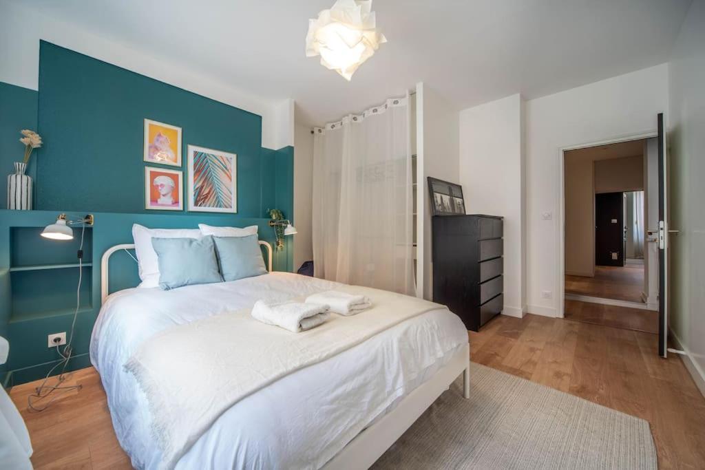 Macon Cozy / Appartement Central 100M² / 8 Pers Bagian luar foto