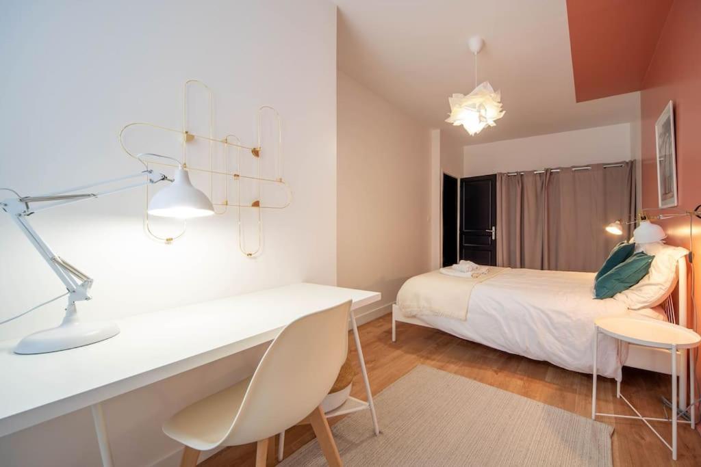 Macon Cozy / Appartement Central 100M² / 8 Pers Bagian luar foto