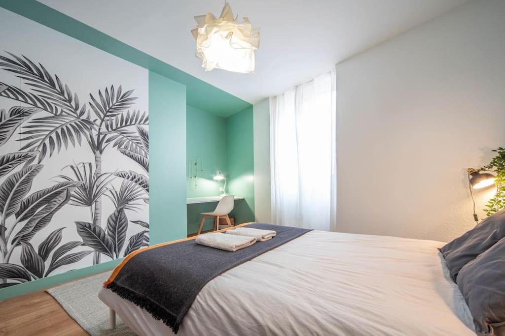 Macon Cozy / Appartement Central 100M² / 8 Pers Bagian luar foto